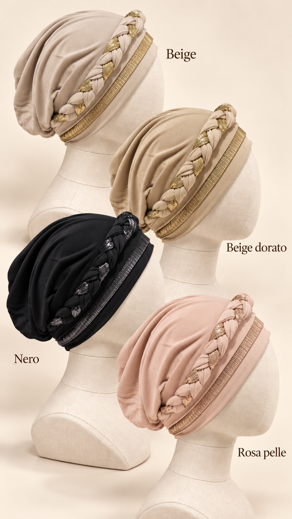 Turbante Intreccio Lumière