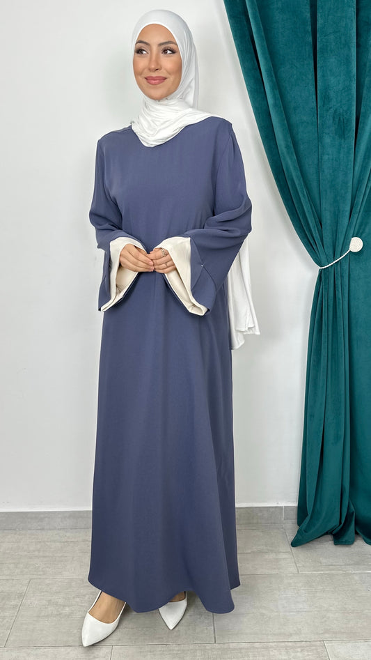 Abaya Classic Flow Blu