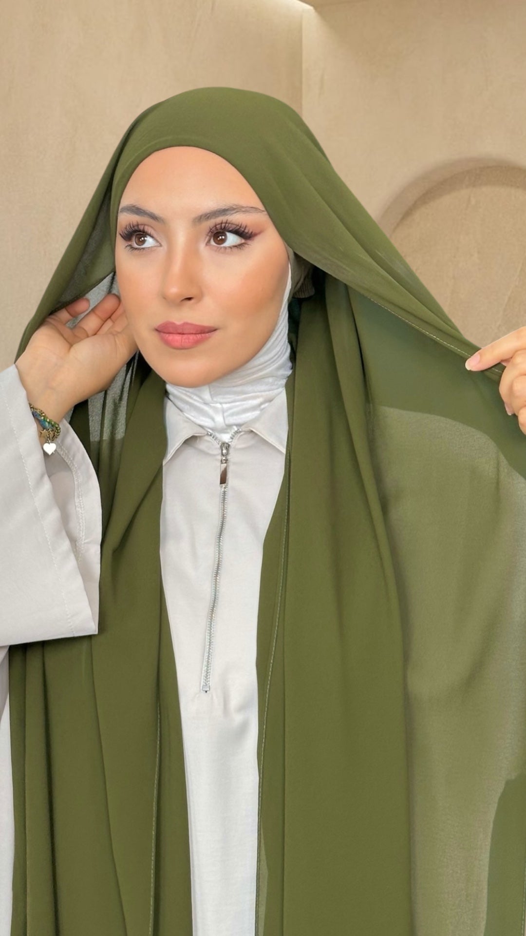 Hijab Chiffon Pronto Da Mettere