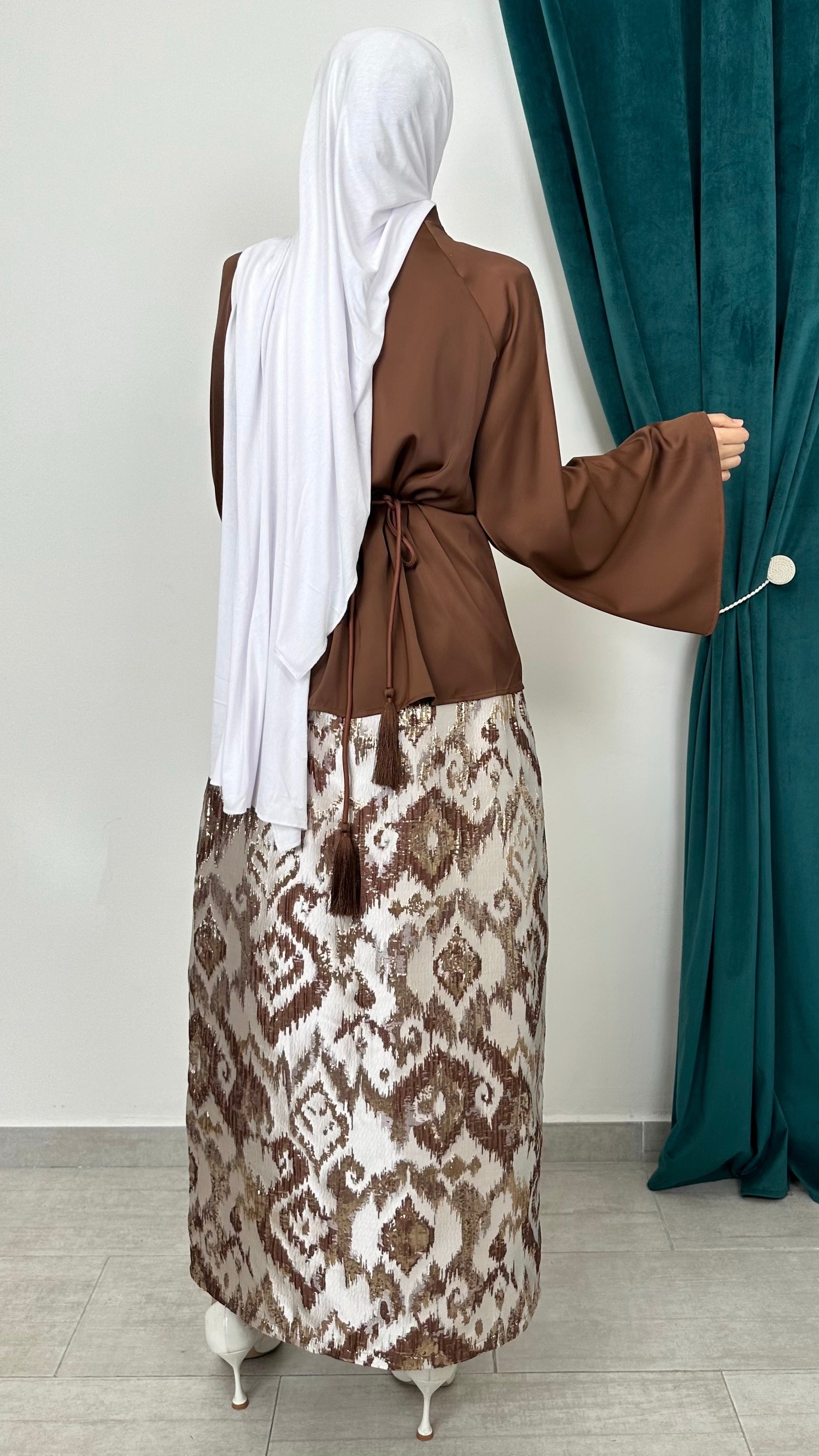 Coordinato Mocha Elegance - Hijab Paradise 