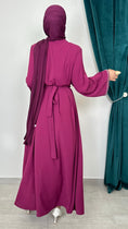 Carica l'immagine nel visualizzatore della galleria, Crystal Belt Dress Porpora - Hijab Paradise 
