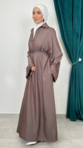 Carica l'immagine nel visualizzatore della galleria, Abito Cocoa Belt Elegance - Hijab Paradise 
