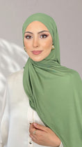 Carica l'immagine nel visualizzatore della galleria, Jersey Hijab - Verde Oliva
