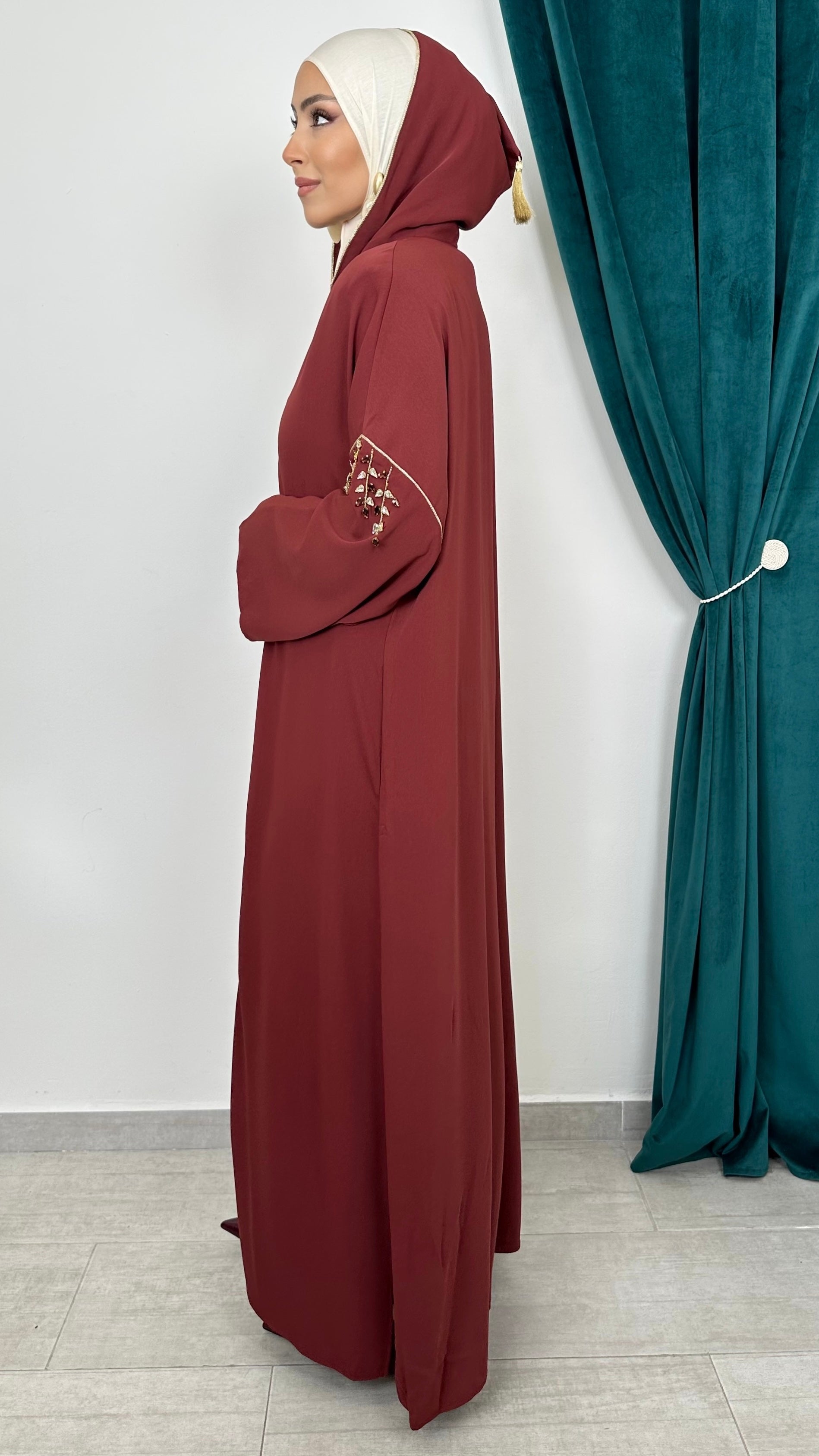 Jellaba – Terracotta Glow - Hijab Paradise 