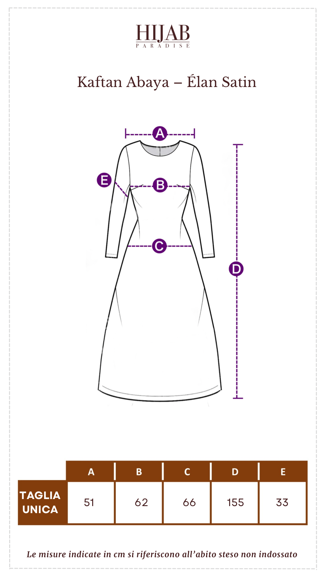 Kaftan Abaya – Élan Satin - Hijab Paradise 