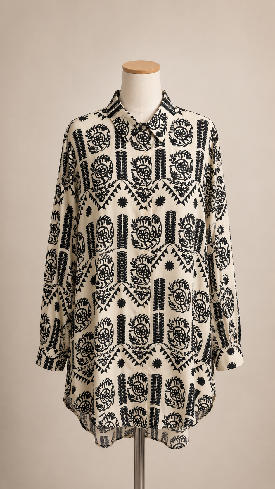 Camicia Virelle Nera