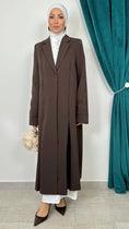 Carica l'immagine nel visualizzatore della galleria, Cappotto Blazer Brown Tailor - Hijab Paradise 
