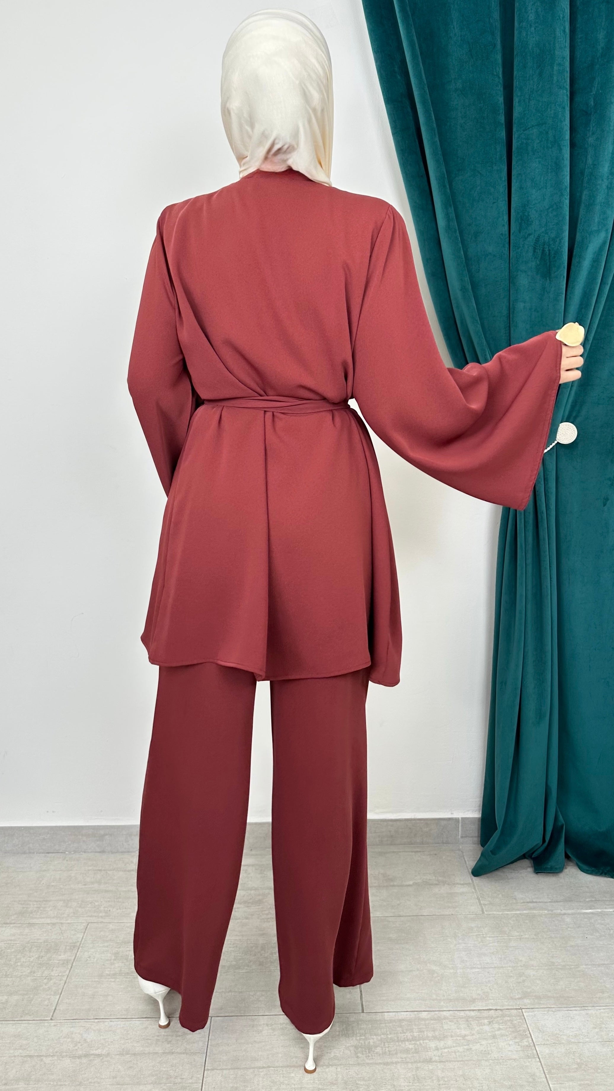 Coordinato – Elira Burgundi - Hijab Paradise 