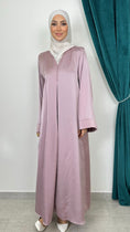 Carica l'immagine nel visualizzatore della galleria, Abaya Satin rose - Hijab Paradise 

