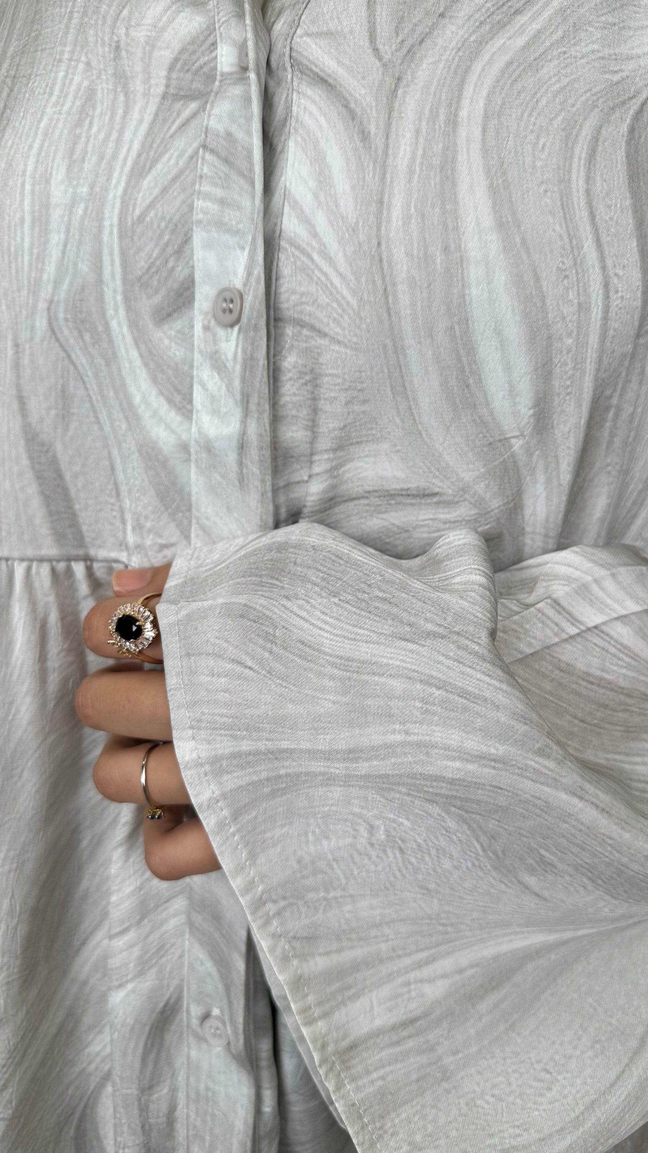 Abaya Marble Flow - Hijab Paradise 