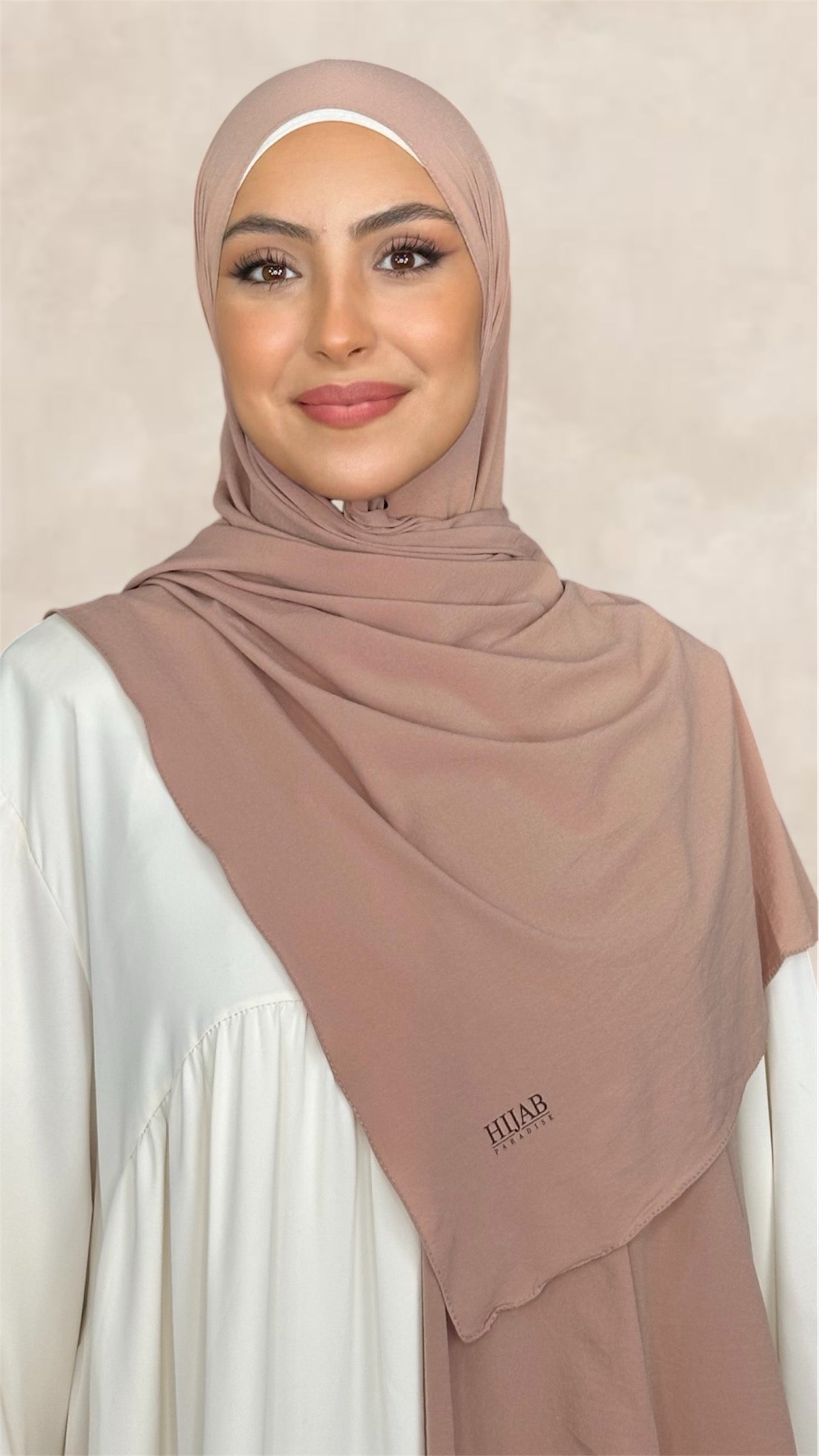 Slim Hijab Dusty Rose