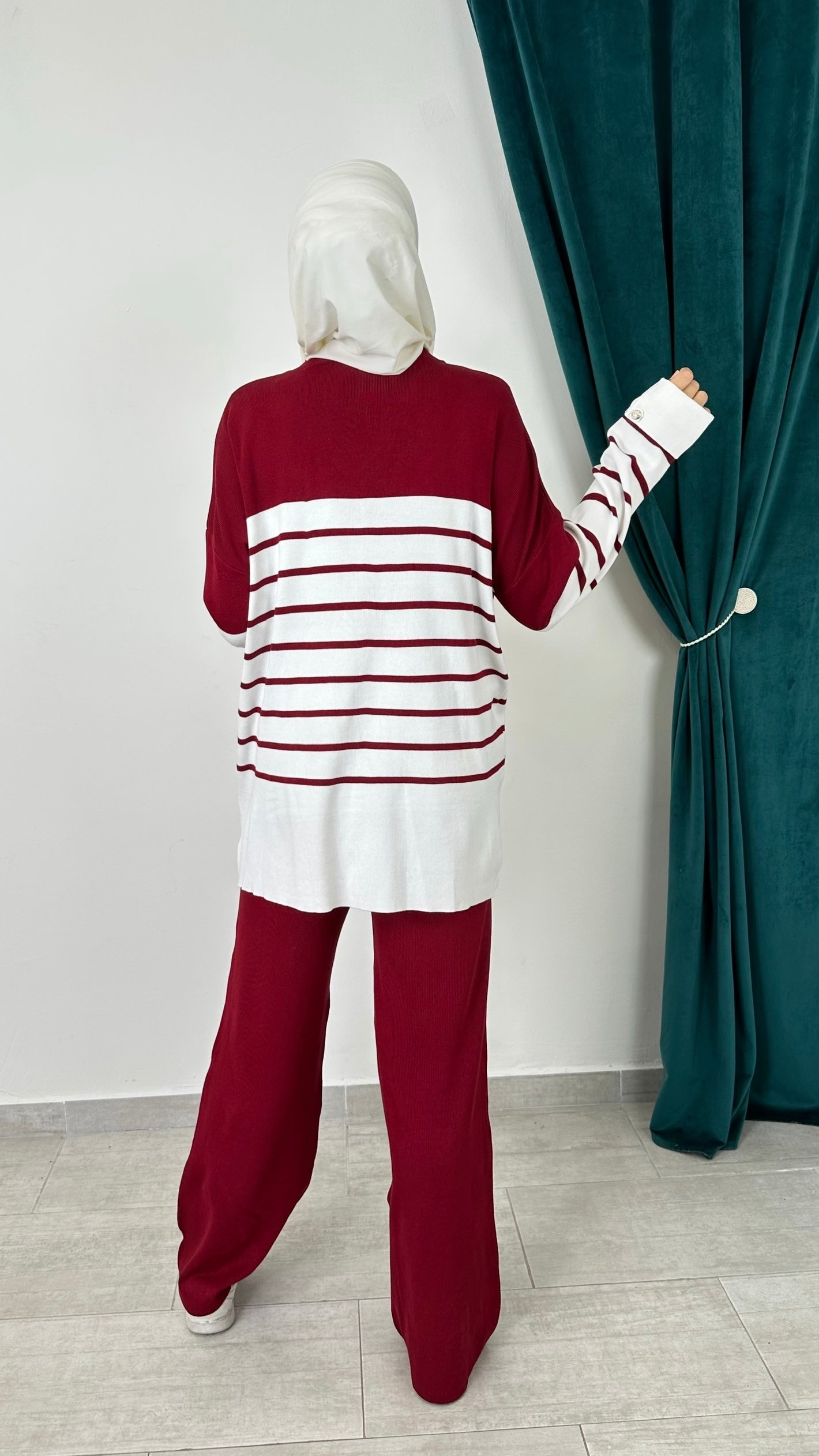 Completo Maglia & Pantalone “Lina” a Righe