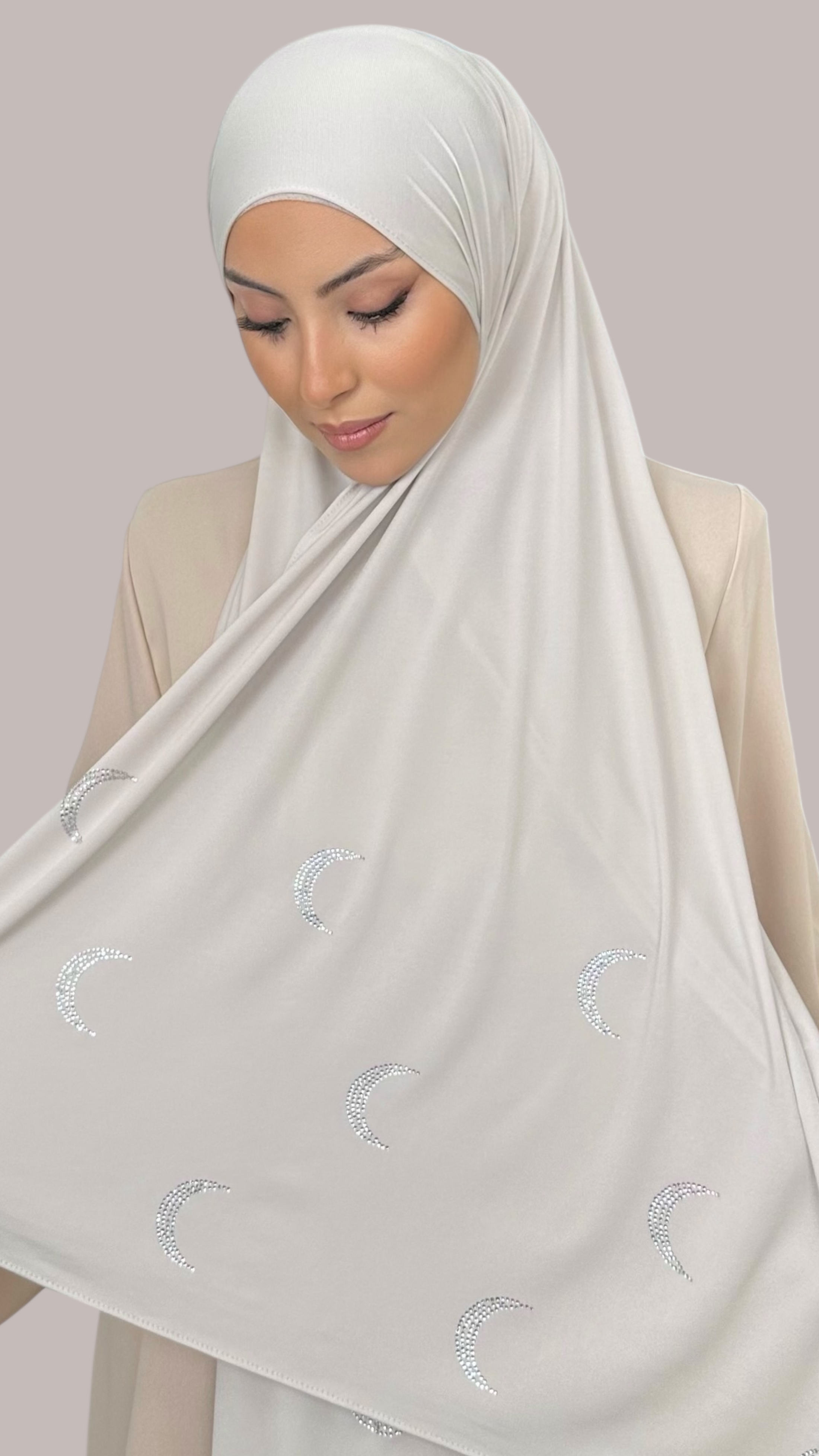 Jersey Noorè Almond - Hijab Paradise 