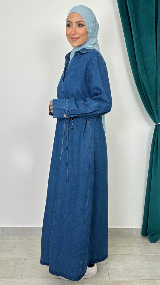 Abito Denim Regolabile - Hijab Paradise 