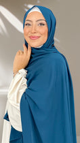 Charger l'image dans la visionneuse de la galerie, Hijab PREMIUM CHIFFON Cyan
