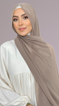 Carica l'immagine nel visualizzatore della galleria, Hijab Chiffon Crepe Talpa
