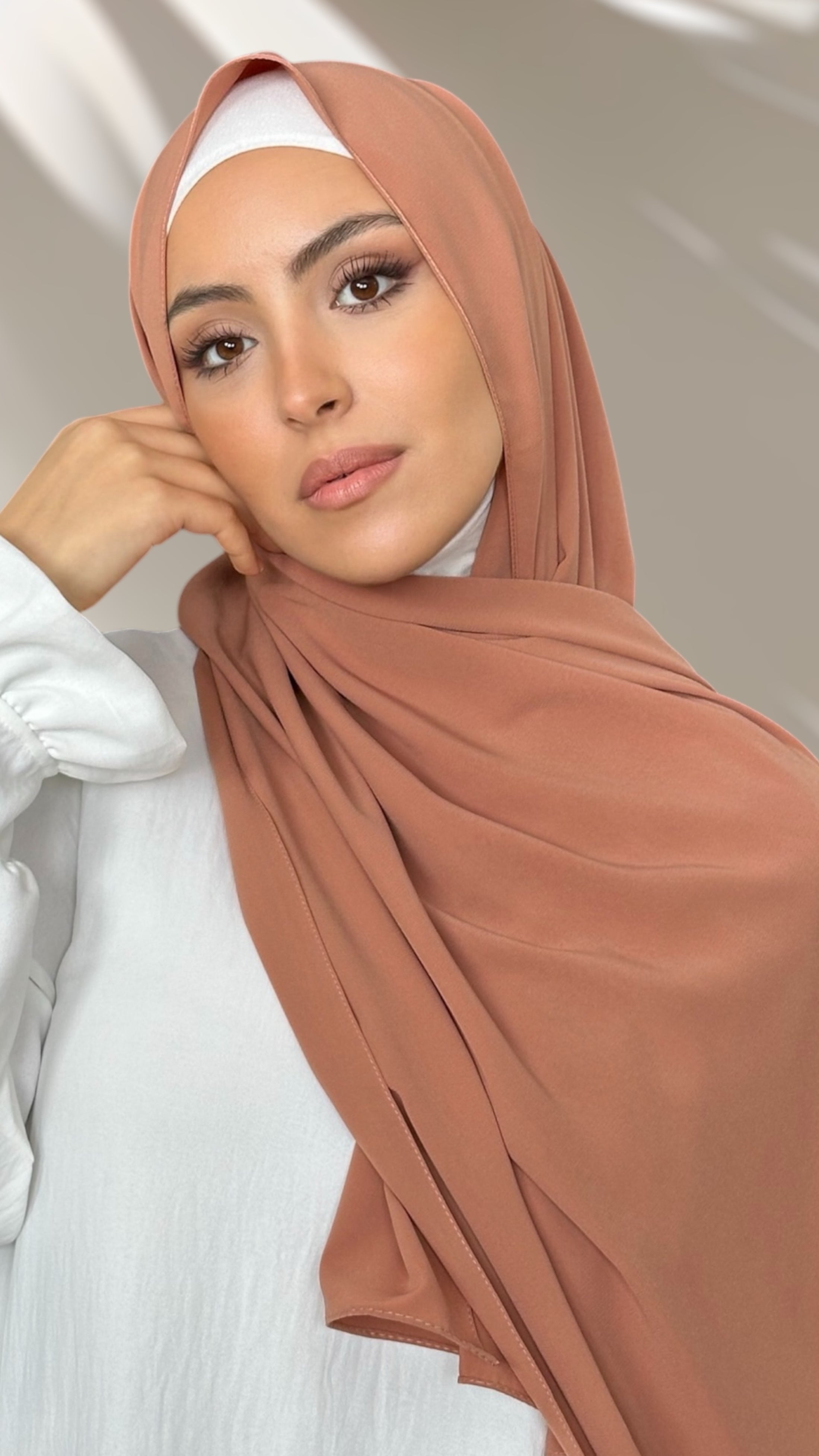 Hijab PREMIUM CHIFFON Blush