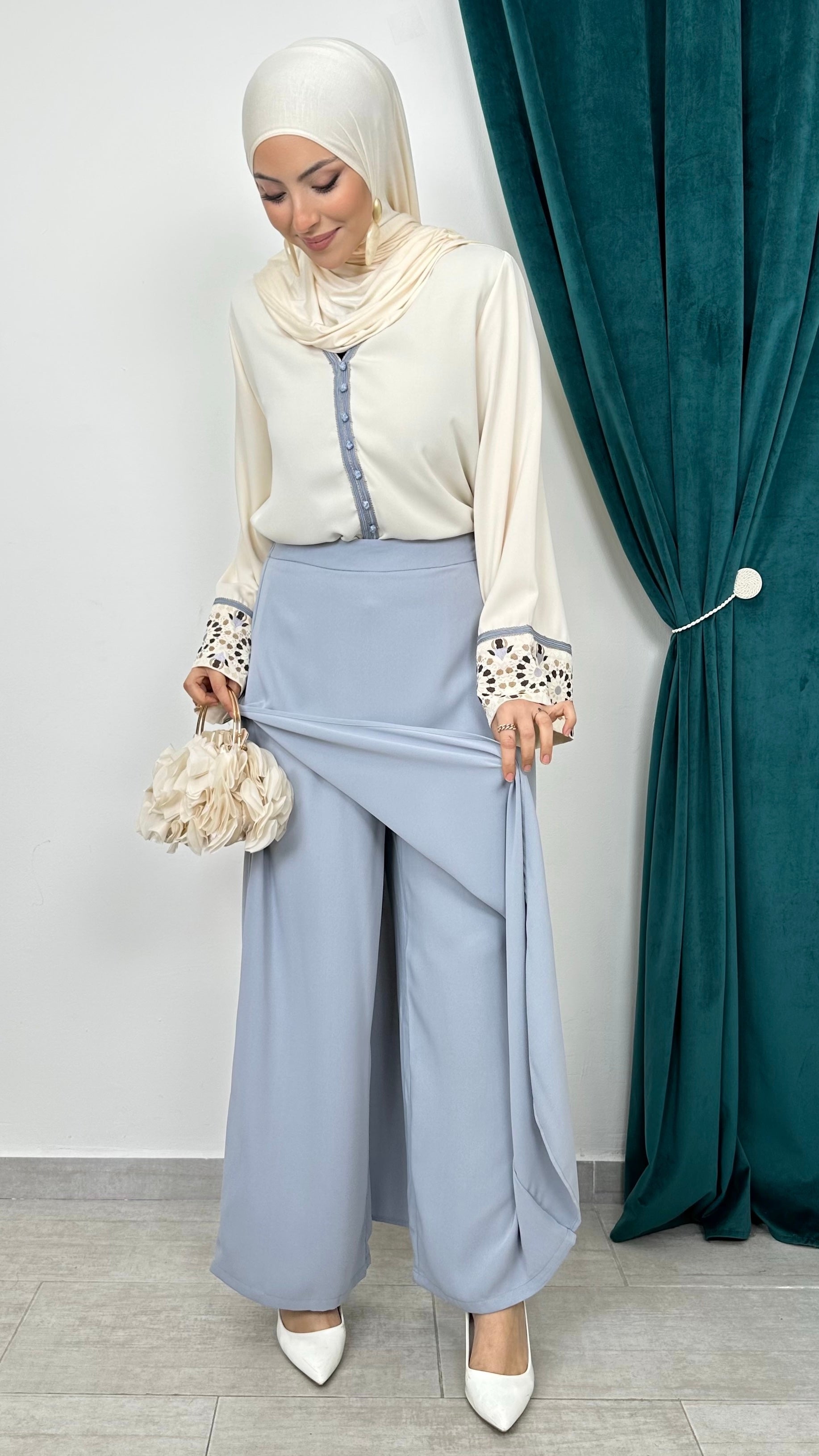 Coordinato – Liréa Pantalone effetto Gonna - Hijab Paradise 