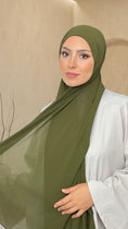 Carica l'immagine nel visualizzatore della galleria, Hijab Chiffon Pronto Da Mettere
