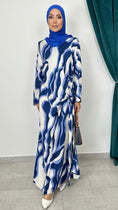 Carica l'immagine nel visualizzatore della galleria, Wave Knot Dress Blu - Hijab Paradise 
