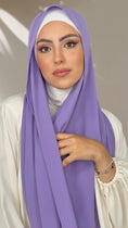 Carica l'immagine nel visualizzatore della galleria, Hijab PREMIUM CHIFFON Lilla
