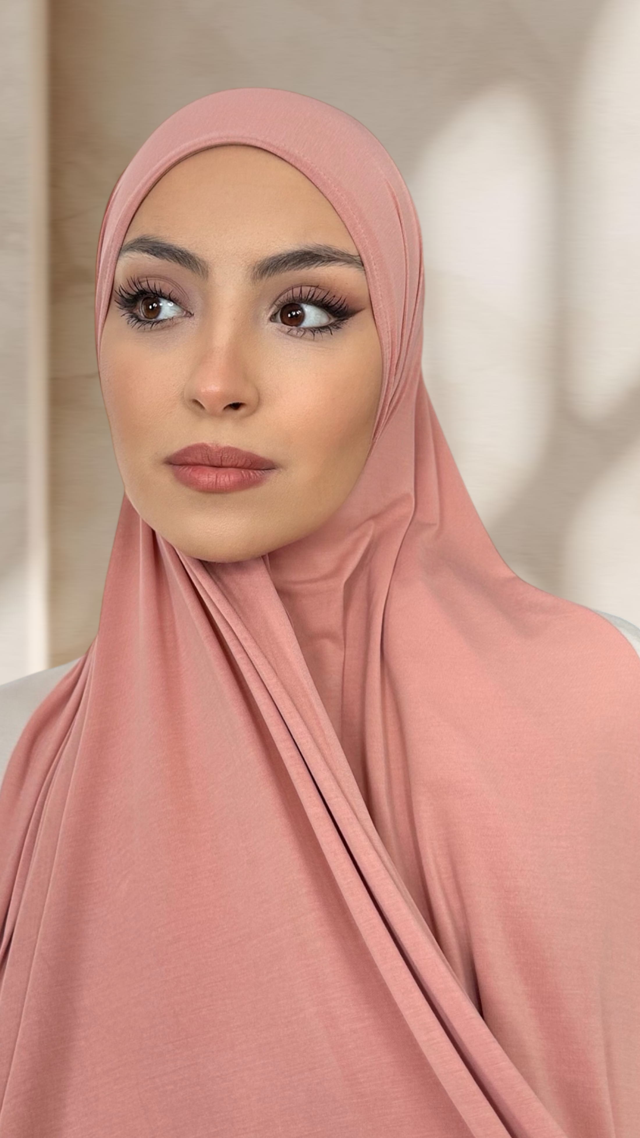 Bamboo Hijab Rosa