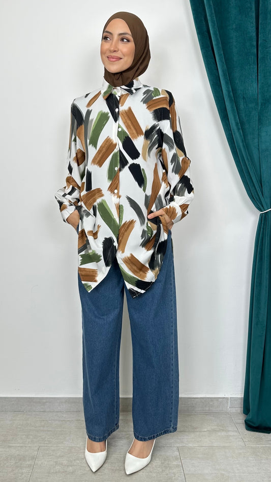 Camicia Astrid Verde
