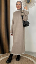 Carica l'immagine nel visualizzatore della galleria, Vestito maglione maniche sewing- Hijab Paradise - donna musulmana -vestito lungo - hijab - vestito elegante  - stivali

