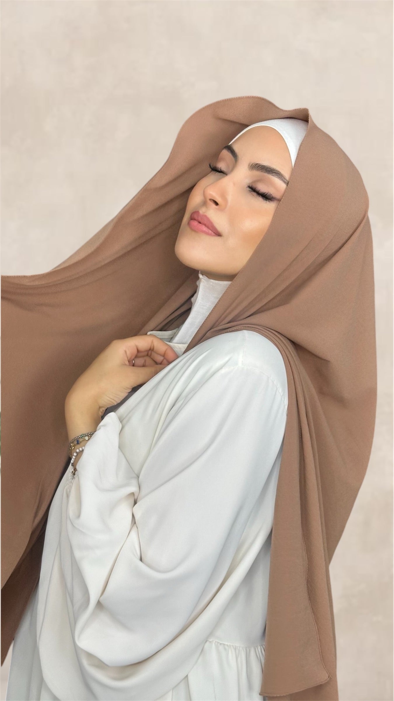 Slim Hijab Brown Sugar