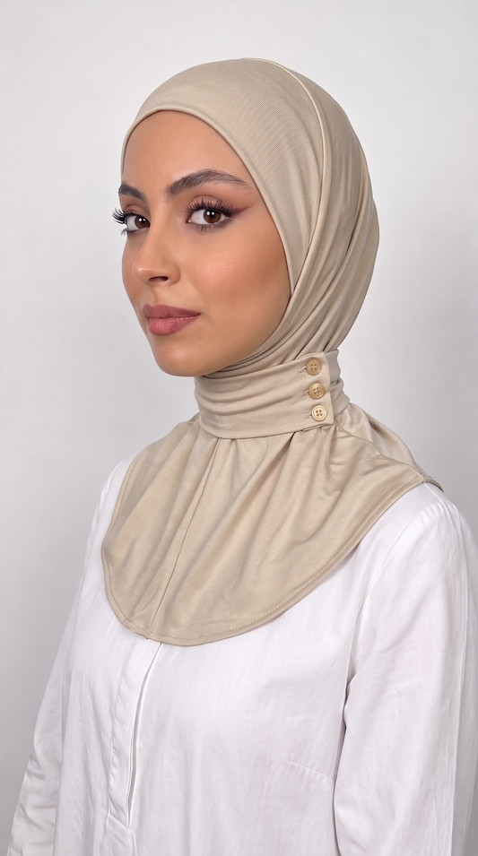Buttoned Ready Hijab