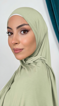 Carica l'immagine nel visualizzatore della galleria, Soft Motion Jersey Avocado - Hijab Paradise 
