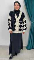 Load image into Gallery viewer, Cardigan “Geometric Chic”
