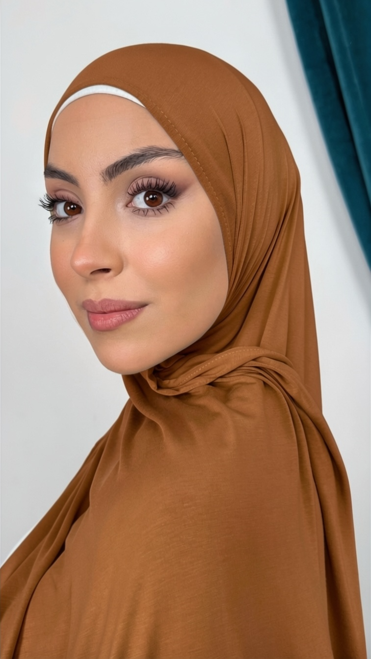 Soft Motion Jersey Cannella - Hijab Paradise 