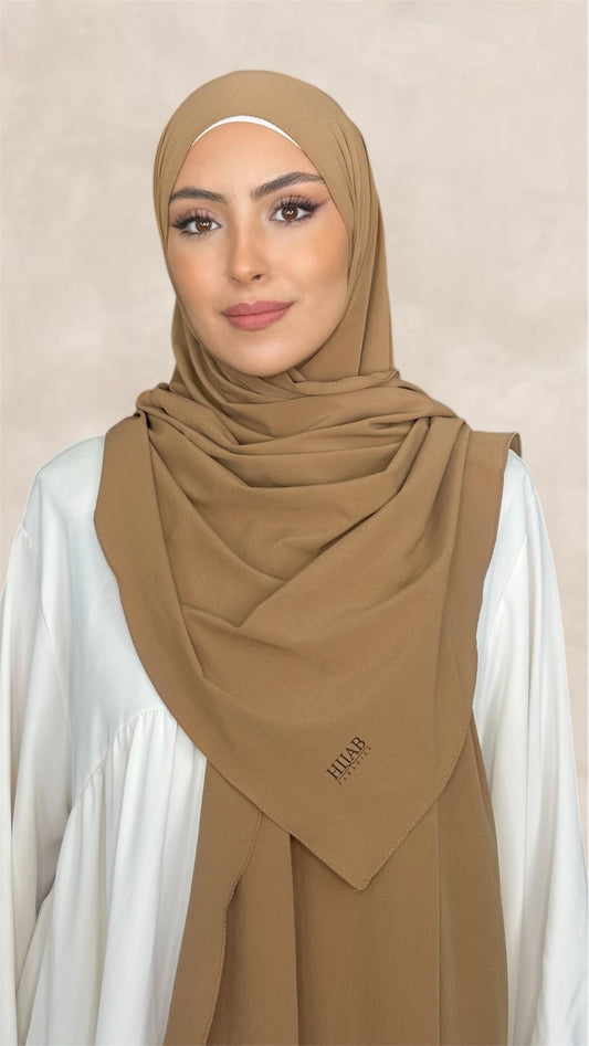 Slim Hijab Camel