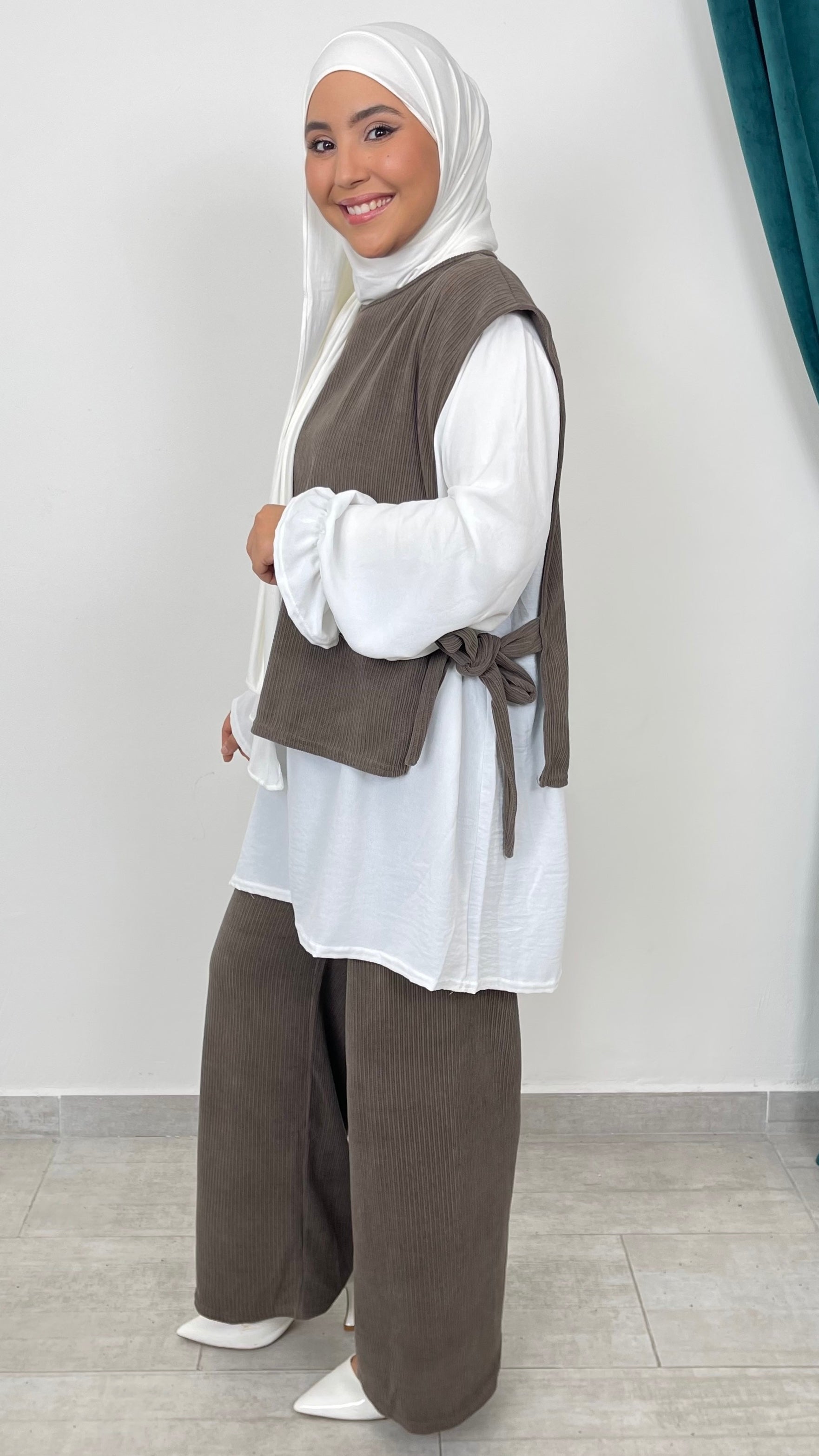 Coordinato 3 Pezzi Corduroy