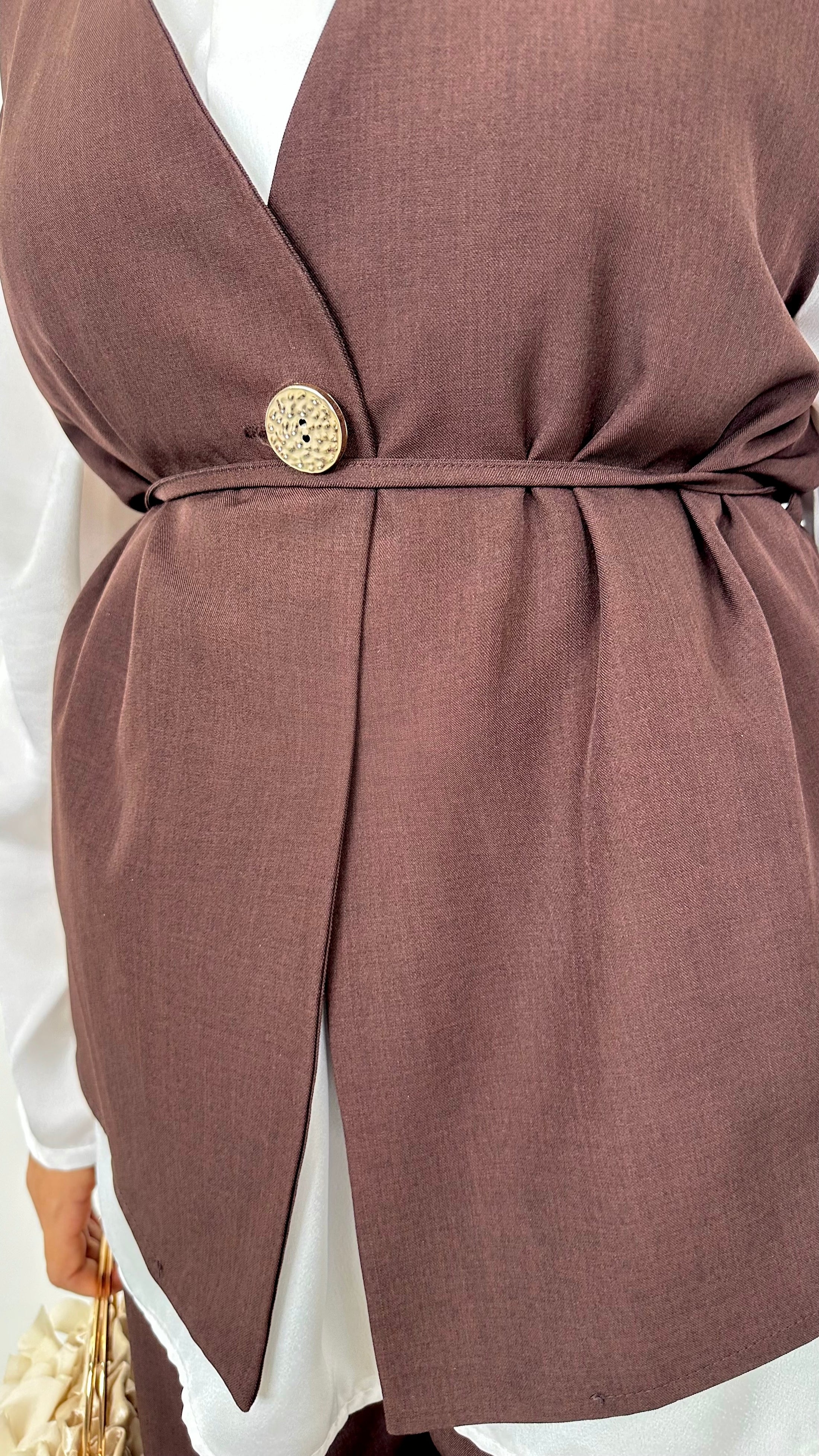 Tailleur Modern smanicato