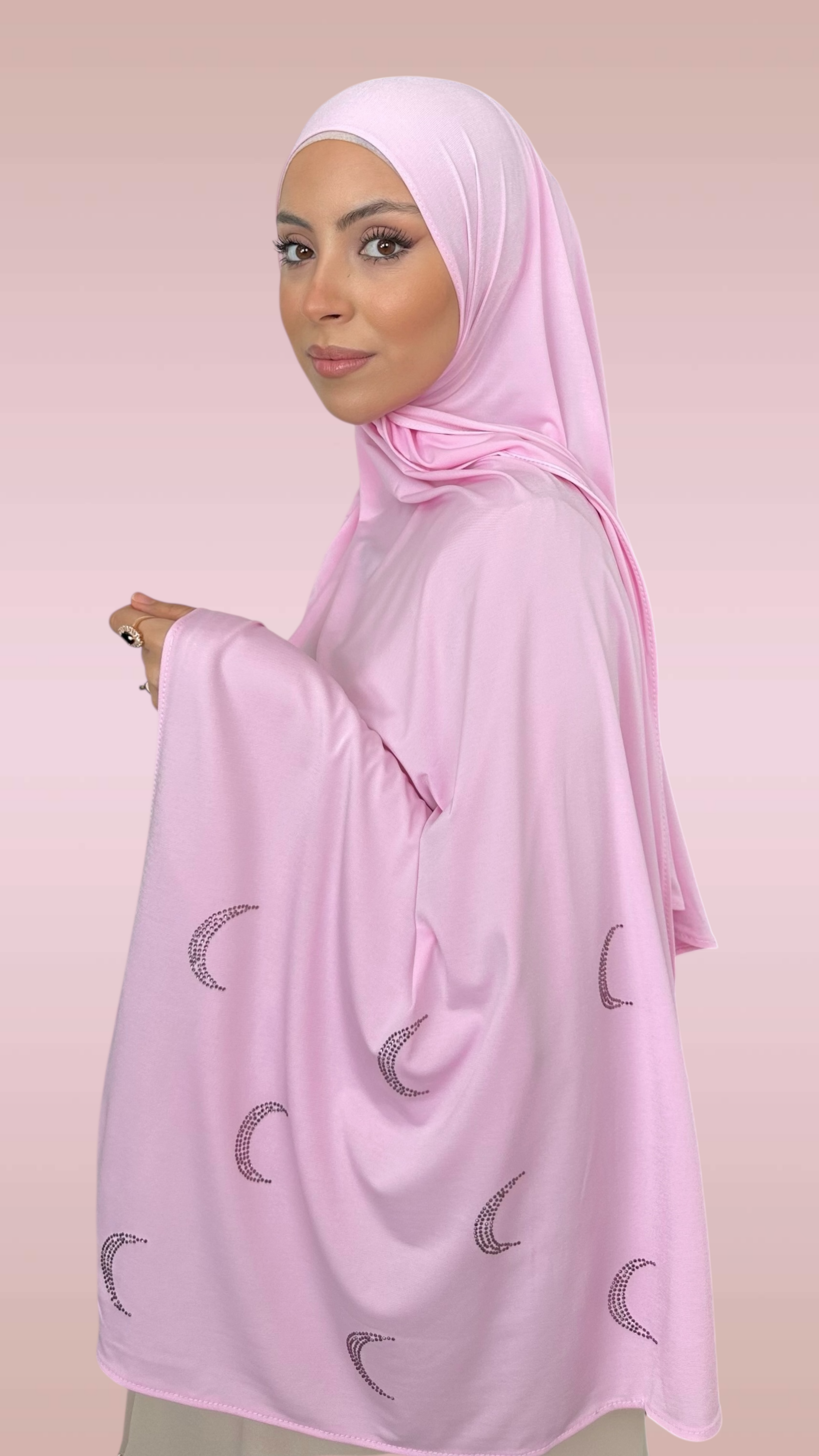 Jersey Noorè Rosa - Hijab Paradise 