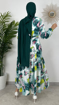 Bild in Galerie-Betrachter laden, Dress Con Fantasia verde - marble - donna musulmana, donna, Hijab, Hijab paradise, fantasia, 
