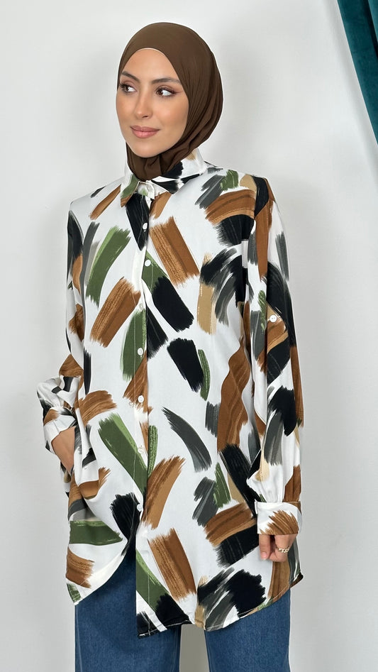 Camicia Astrid Verde