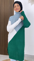 Carica l'immagine nel visualizzatore della galleria, Maglione vestito, collo alto, manica stretta, Hijab Paradise, 3 colori
