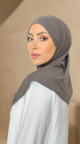 Load image into Gallery viewer, Ready made hijab with cotton headband
