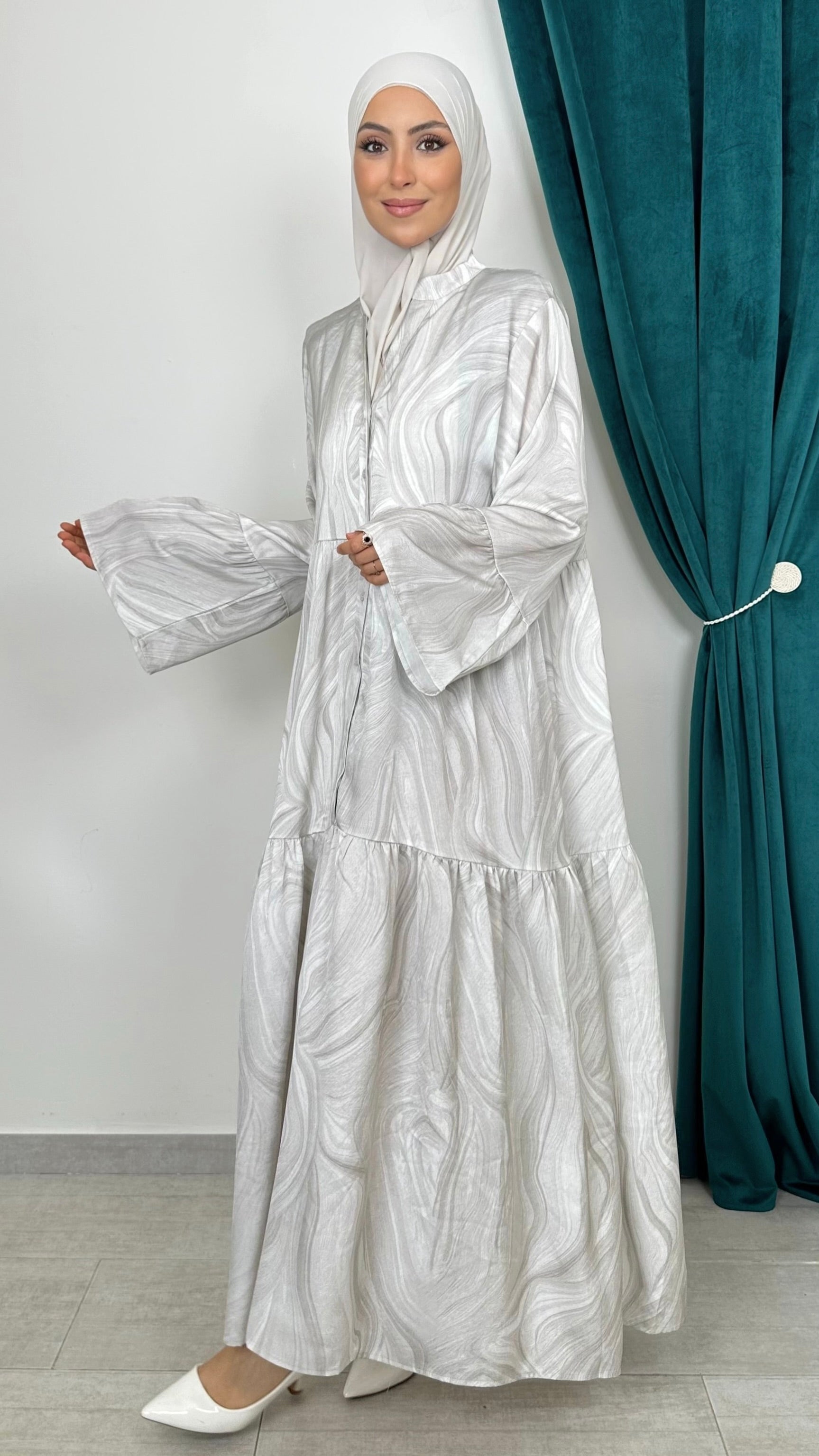 Abaya Marble Flow - Hijab Paradise 