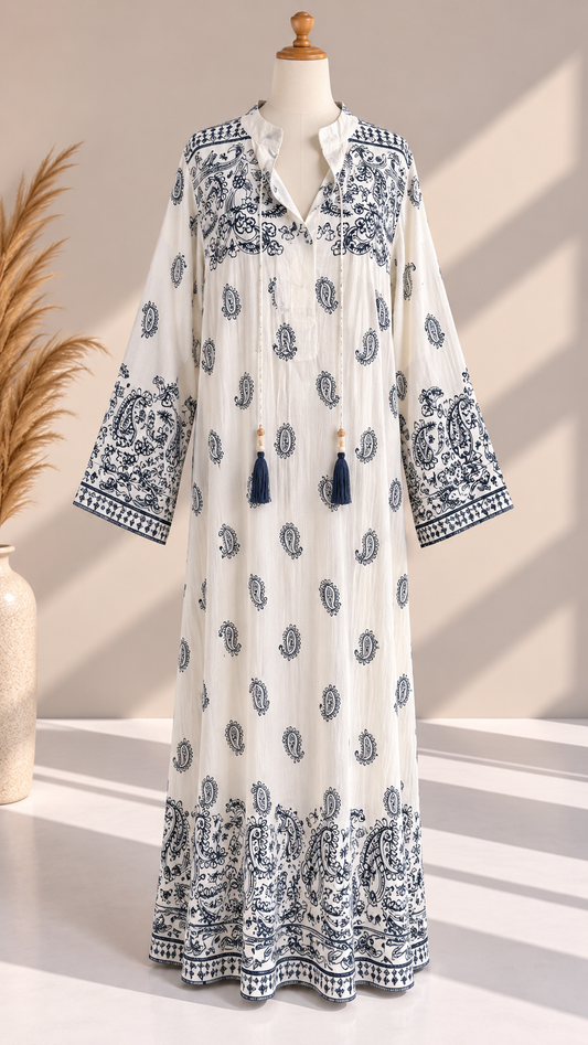 Desert Paisley – Bianco