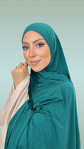 Carica l'immagine nel visualizzatore della galleria, Jersey Noorè Verde Pino - Hijab Paradise 
