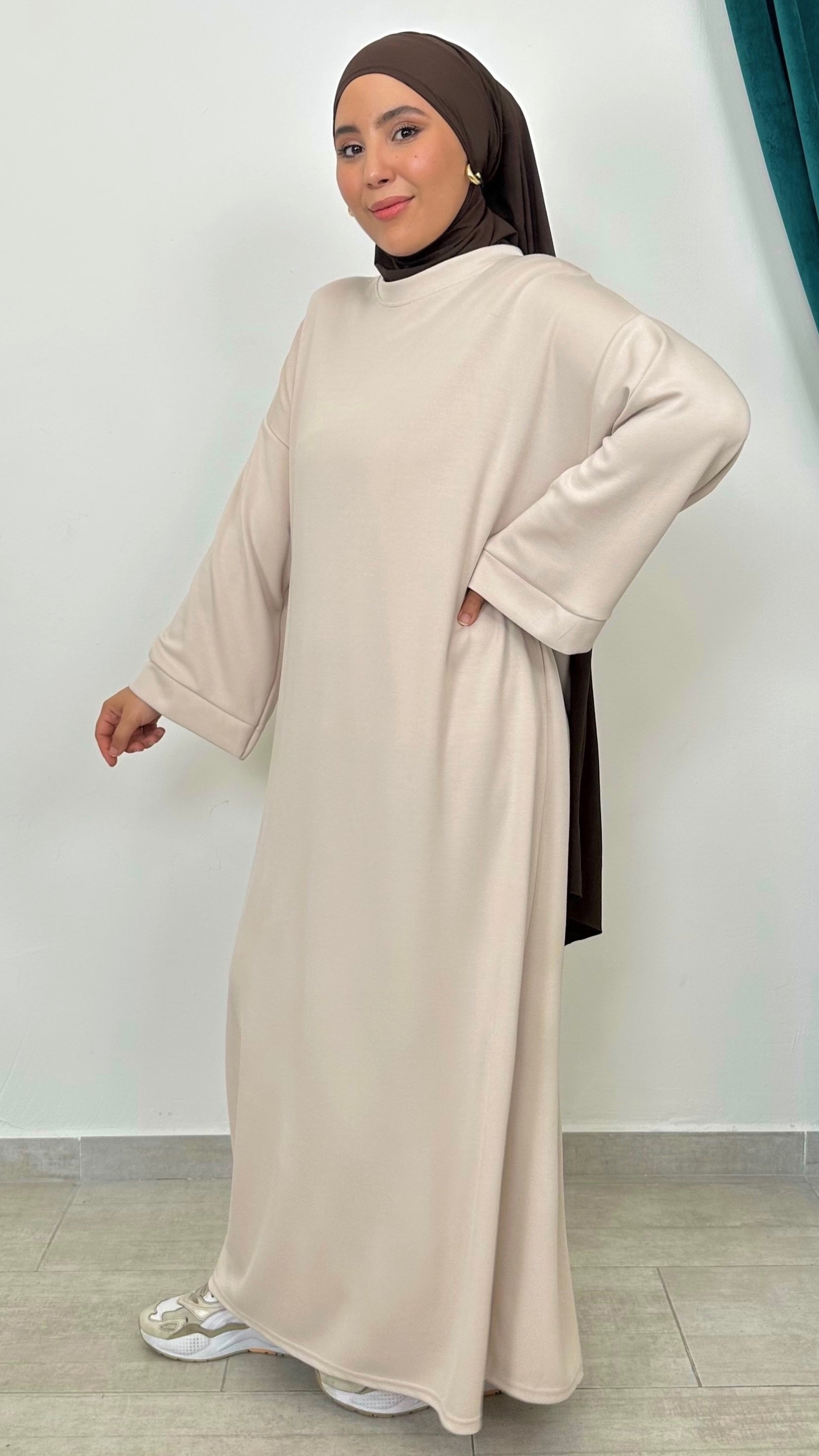 Felpa Dress “Cozy Abaya”