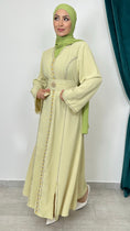 Carica l'immagine nel visualizzatore della galleria, Crystal Belt Dress Verde - Hijab Paradise 
