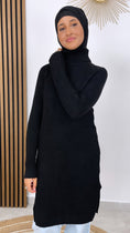 Load image into Gallery viewer, Maglione vestito, collo alto, manica stretta, Hijab Paradise
