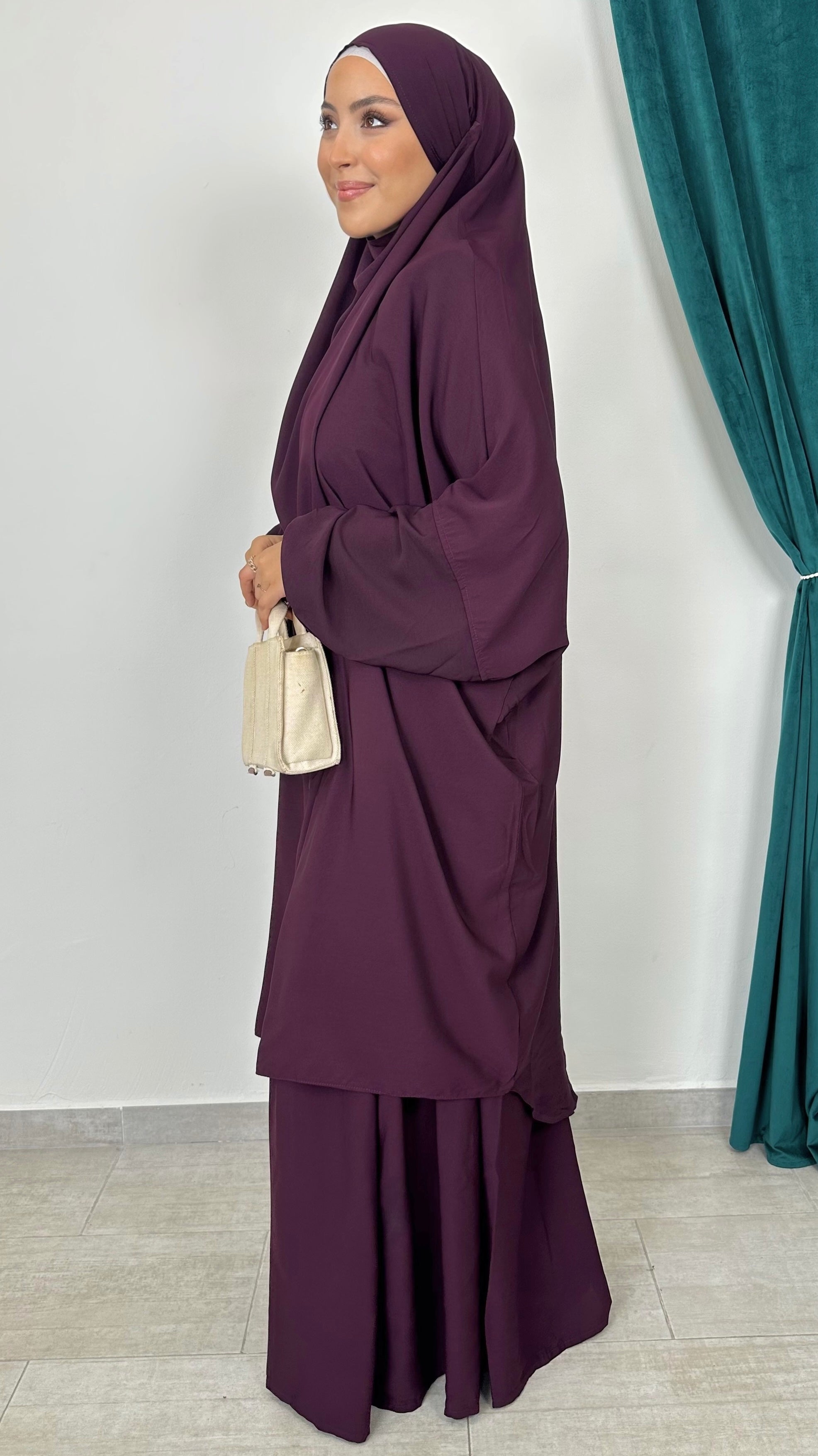 Basic Khimar con gonna