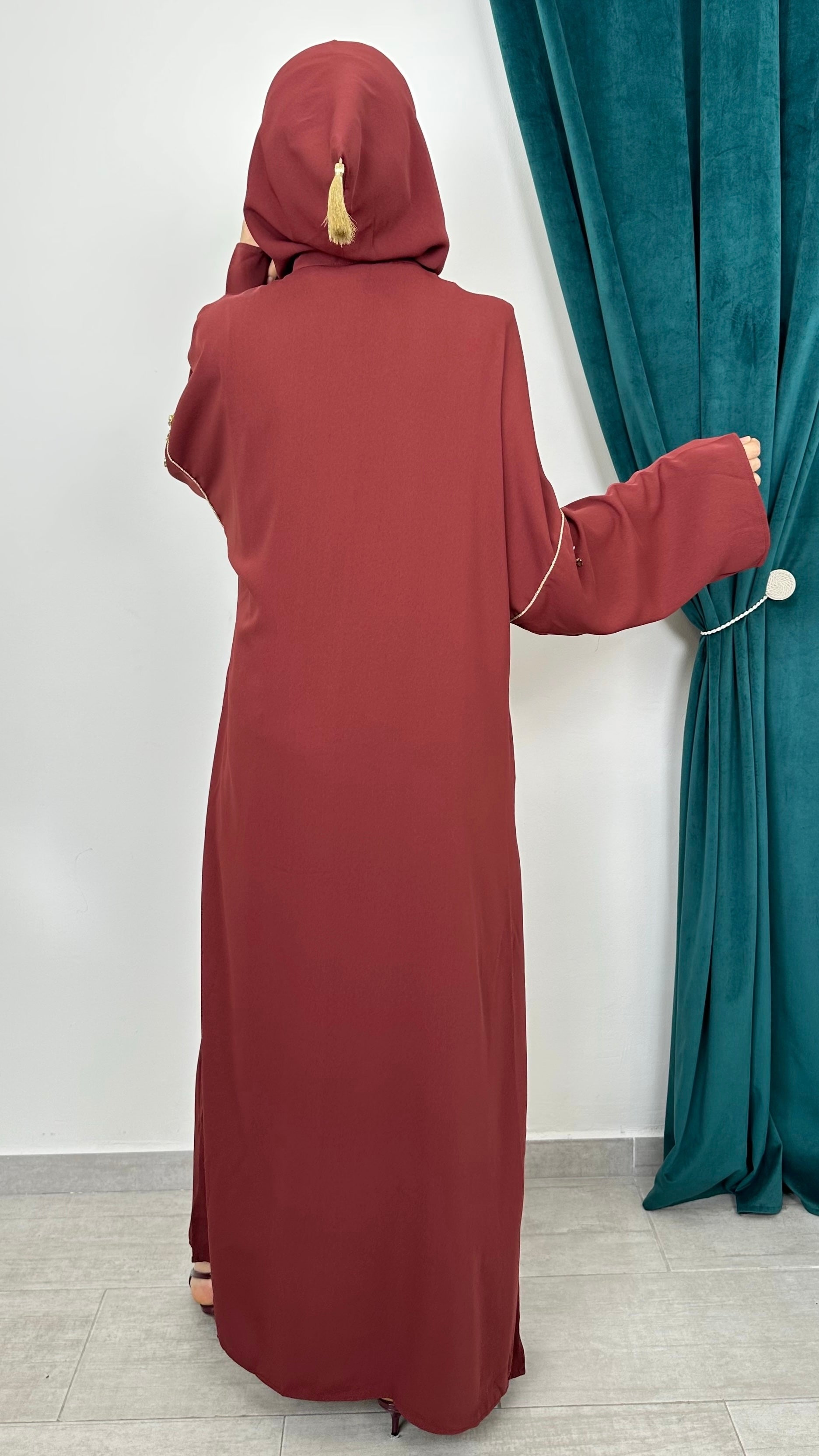 Jellaba – Terracotta Glow - Hijab Paradise 