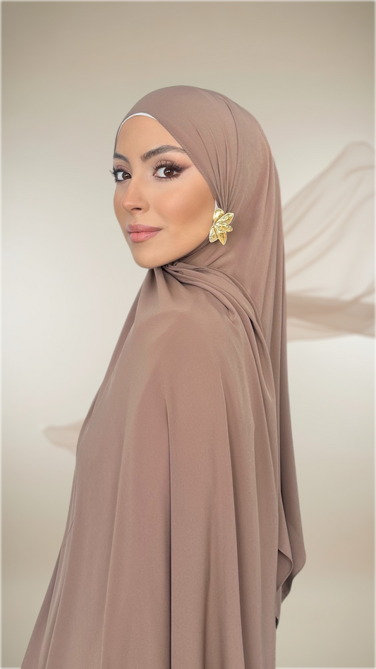 Premium Slim Hijab Camel